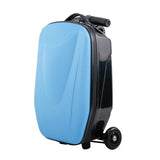 100% Pc Suitcase Fashion Students Scooter Boy Cool 3D Case Carts Extrusion Business Travel