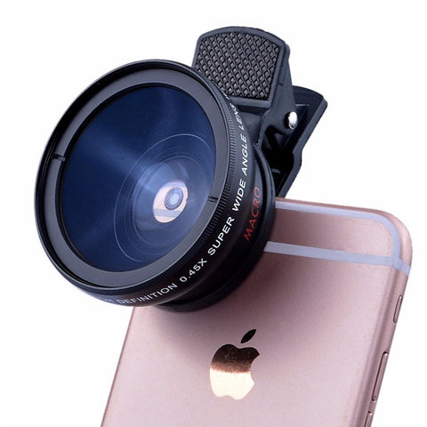 Smartphone Camera Lens Clip Kit