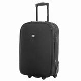 Davidjones Wheel Travel Suitcase Trolley Bag Fixed Women Large Luggage Bag Girl Vintage Rolling