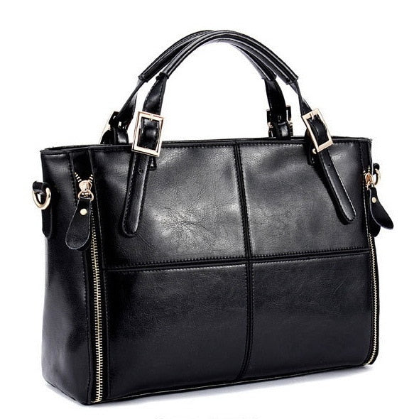 Funmardi Luxury Handbags Women Bags Designer Split Leather Bags Women Handbag Brand Top-Handle Bags