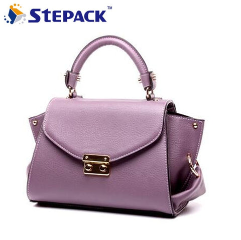 Famous Brand Genuine Leather Women Bags Fashion Real Leather Luxury Handbag Summer Vintage Women