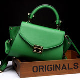 Famous Brand Genuine Leather Women Bags Fashion Real Leather Luxury Handbag Summer Vintage Women