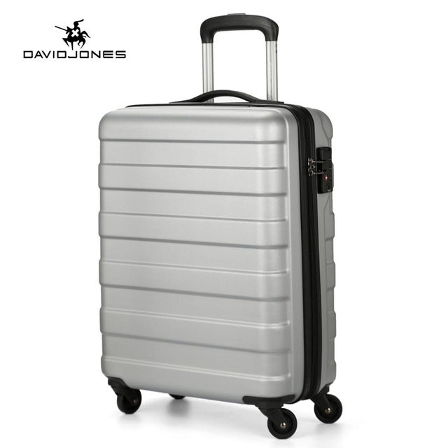 Shop Davidjones Wheel Travel Suitcase Carry O – Luggage Factory