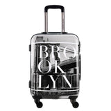 Davidjones Wheel Travel Suitcase Carry On Trolley Bag Spinner Cabin Large Luggage Bag Girl