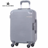 Davidjones Wheel Travel Suitcase Carry On Trolley Bag Spinner Cabin Large Luggage Bag Girl