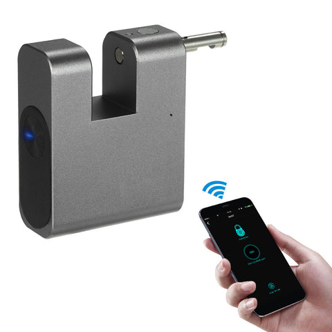 BT Smart Keyless Lock Waterproof APP Unlock Anti-Theft Padlock Door Luggage Case Locker Lock for
