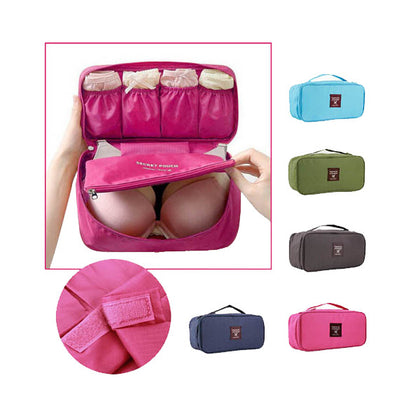 Undergarment And Toiletry Organizer Bag