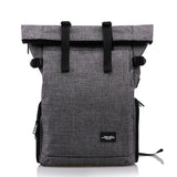 Photo Multi-Functional Waterproof Polyester Dslr Camera Shoulders Backpack Soft Padded Bag Fit