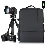 Photo Multi-Functional Photography Waterproof Dslr Camera Shoulders Soft Padded Backpack With