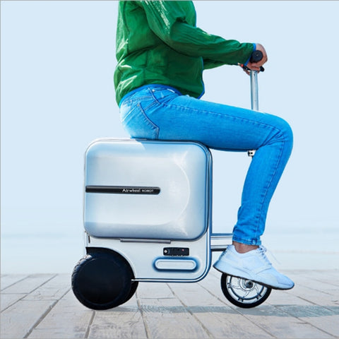 Intelligent Car Luggage Scooter Electric Scooter Electric Bicycle Lithium Battery Collapsible