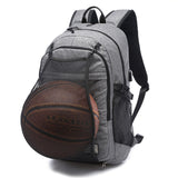 Sport Backpack Men Laptop Backpack School Bag For Teenager Boys Soccer Ball Pack Bag Gym Bags