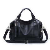 Women'S Casual Handbag Large Crossbody Bag Exquisite Full-Grain Leather Shoulder Bag