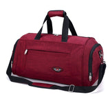 Hot Waterproof Nylon Travel Handbag Men Fashion Carry On Weekend Bags Vintage Casual Duffel