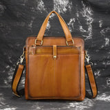 100% Guarantee First Layer Of Cow Leather Men Messenger Bags Soft Genuine Leather Men Handbag