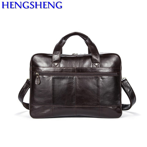 Free Shipping Hot Selling Genuine Leather Men Messengers Bag Of Quality Cow Leather Business Men