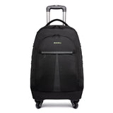 Large Capacity Trolley Backpack Waterproof Travel Backpack Multifunctional Wheeled Rolling