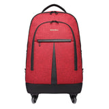 Large Capacity Trolley Backpack Waterproof Travel Backpack Multifunctional Wheeled Rolling
