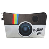 3D Digital Printing Cosmetic Bag Multi-Function Storage Bag Clutch Bag