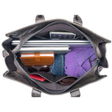 J.M.D Crazy Horse Leather Indifferent Handbags Vintage Large Capacity Luggage Bag Practical
