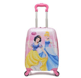 Brand Kid'S Luggage Rolling Suitcase Variety Cartoon Boy Girl Travel 18 Inches Students Abs+Pc