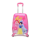 Brand Kid'S Luggage Rolling Suitcase Variety Cartoon Boy Girl Travel 18 Inches Students Abs+Pc
