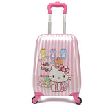 Brand Kid'S Luggage Rolling Suitcase Variety Cartoon Boy Girl Travel 18 Inches Students Abs+Pc
