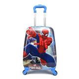 Brand Kid'S Luggage Rolling Suitcase Variety Cartoon Boy Girl Travel 18 Inches Students Abs+Pc