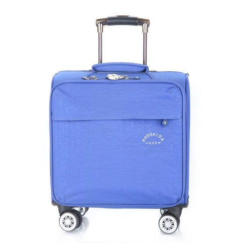 New Arrival 18 Inches Men And Women Boarding Suitcase Luggage Trolley Travel Universal Wheel