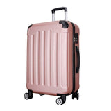 Traveling Luggage Bags With Spinner Wheels Trolley Bag Abs Plastic Rolling Luggage Suitcases For