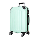 Traveling Luggage Bags With Spinner Wheels Trolley Bag Abs Plastic Rolling Luggage Suitcases For