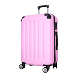 Traveling Luggage Bags With Spinner Wheels Trolley Bag Abs Plastic Rolling Luggage Suitcases For