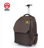 Women Trolley Backpack Travel Luggage Bag Wheeled Backpack Rolling Bags Men Business Bag Luggage