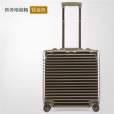 Uniwalker 100% Aluminum-Magnesium Alloy Bussiness Computer Luggage Rolling Luggage Carry-Ons