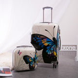 Rolling Luggage Set With Handbag,Women Travel Suitcase Bag With Cosmetic Bag,20"24"Inch Wheel