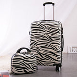 Rolling Luggage Set With Handbag,Women Travel Suitcase Bag With Cosmetic Bag,20"24"Inch Wheel