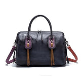 Office Women'S Handbags Messenger Bag 2018 Handmade Genuine Leather Shoulder Sling Bags Lady