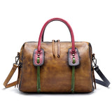Office Women'S Handbags Messenger Bag 2018 Handmade Genuine Leather Shoulder Sling Bags Lady