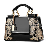 Nevenka Luxury Evening Bags Women Leather Handbag Embroidery Shoulder Bags Female Purses And