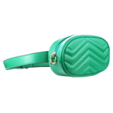 Belt Bag Waist Bag Round Fanny Pack Women Luxury Brand Leather Handbag Red Black Beige 2018