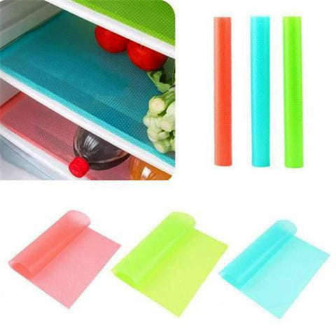 4-Pack Of Antibacterial Refrigerator Pads