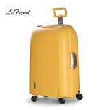 Letrend High Quality Women Suitcases Wheel Rolling Luggage Spinner Password Travel Bag 20 Inch