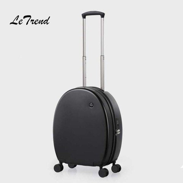 Letrend24 Inch Ultralight High Quality Spinner Rolling Luggage Trolley Students  Suitcases Wheels