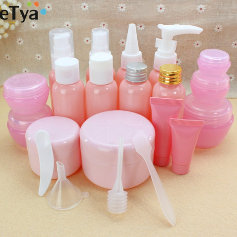 Etya  Portable Travel Empty Cosmetic Containers Cream Lotion Plastic Bottles Travel Accessories