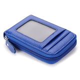 Genuine Leather Credit Card Holders Organ Female Card Holder Wallet Women Business Cardholder