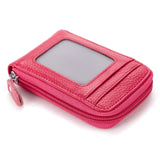 Genuine Leather Credit Card Holders Organ Female Card Holder Wallet Women Business Cardholder