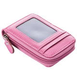 Genuine Leather Credit Card Holders Organ Female Card Holder Wallet Women Business Cardholder