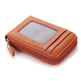 Genuine Leather Credit Card Holders Organ Female Card Holder Wallet Women Business Cardholder