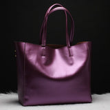 Etya Brand Genuine Leather Handbag Luxury Handbags Women Travel Bags Fashion Ladies Casual Tote Bag