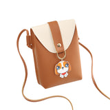 Women Fashion Cover Dog Crossbody Bag Shoulder Bag Phone Bag Coin Bag