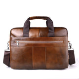 Aetoo Genuine Leather Genuine Leather Laptop Bag Handbags Cowhide Men Crossbody Bag Men'S Travel